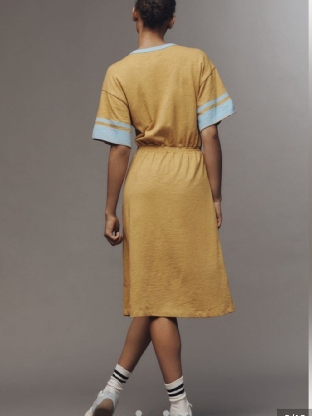 NWT Anthropologie Sundry Rugby Midi Dress 🌸 Size XL - Picture 2 of 9